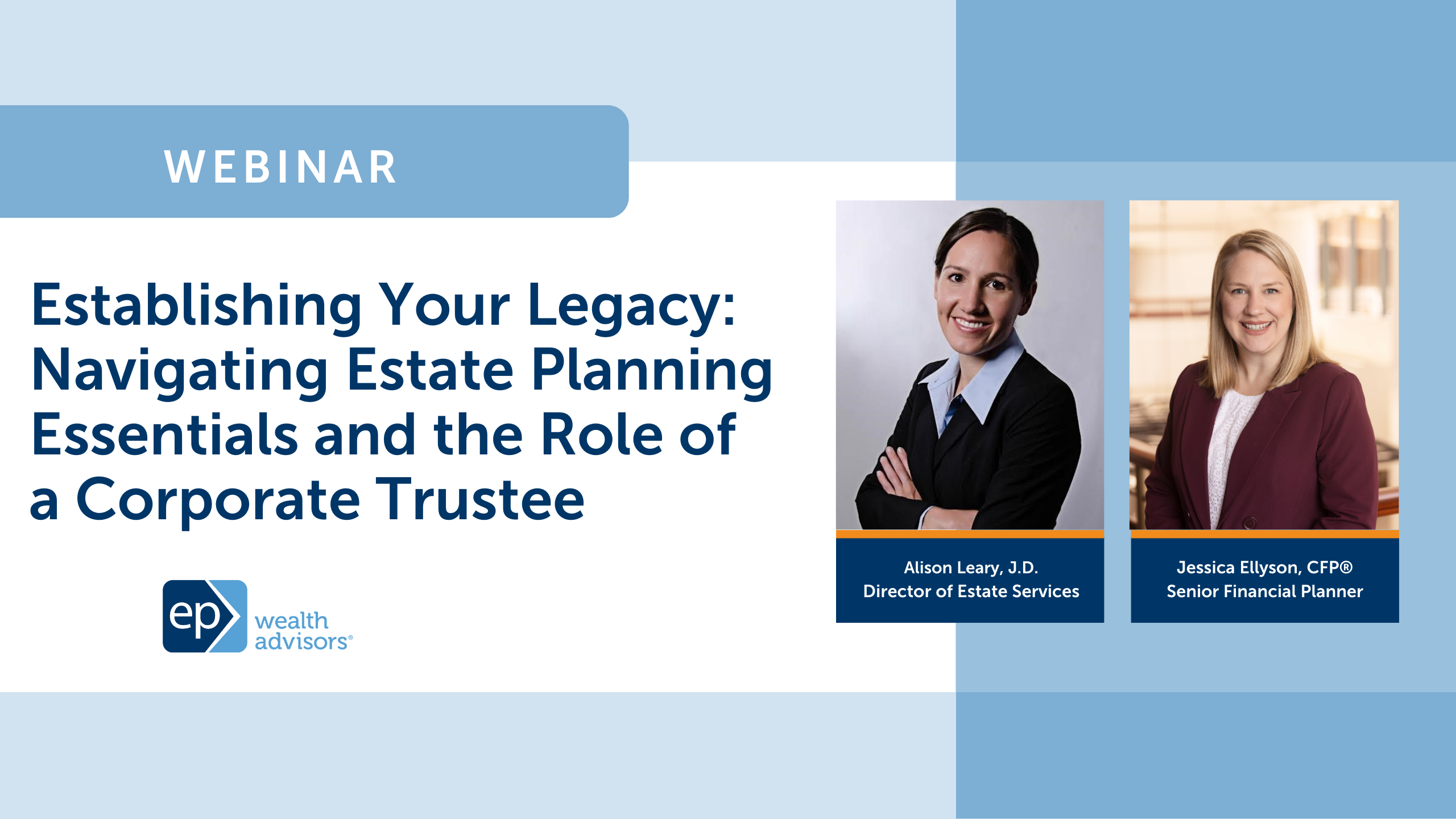 Estate Planning Webinar Thumbnail